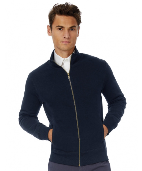 DoRachoty.cz - Pánská mikina se stojáčkem na zip B&C